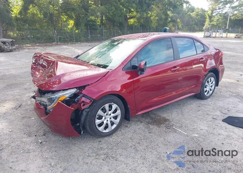 2025 Toyota Corolla Le from USA, damaged, VIN 5YFB4MDE5SP304069